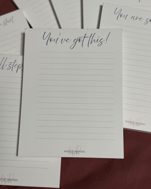 Faithful Reminder Notepads