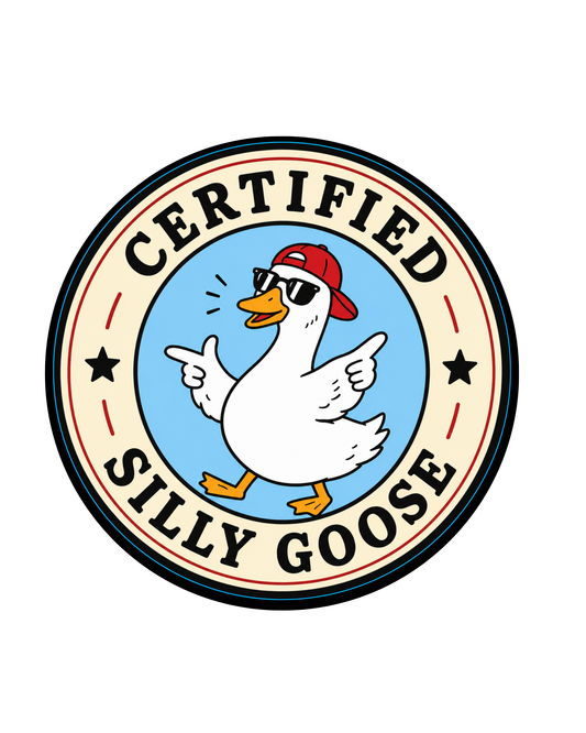 Silly Goose Sticker